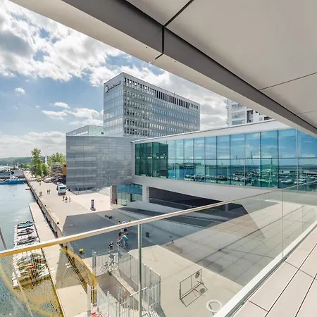 아파트 Flatbook - Center Yacht Park Marina View 그디니아