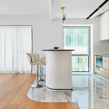 Apartament Flatbook - Center Yacht Park Marina View