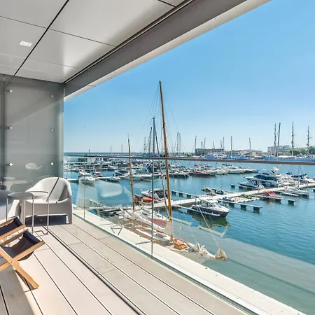 아파트 Flatbook - Center Yacht Park Marina View *
